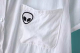 Women Alien Blouse Top Shirt