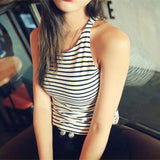Women Skinny Crop Top - 4 Colors