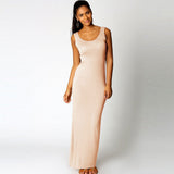 Women Sleeveless Elegant Casual Dress